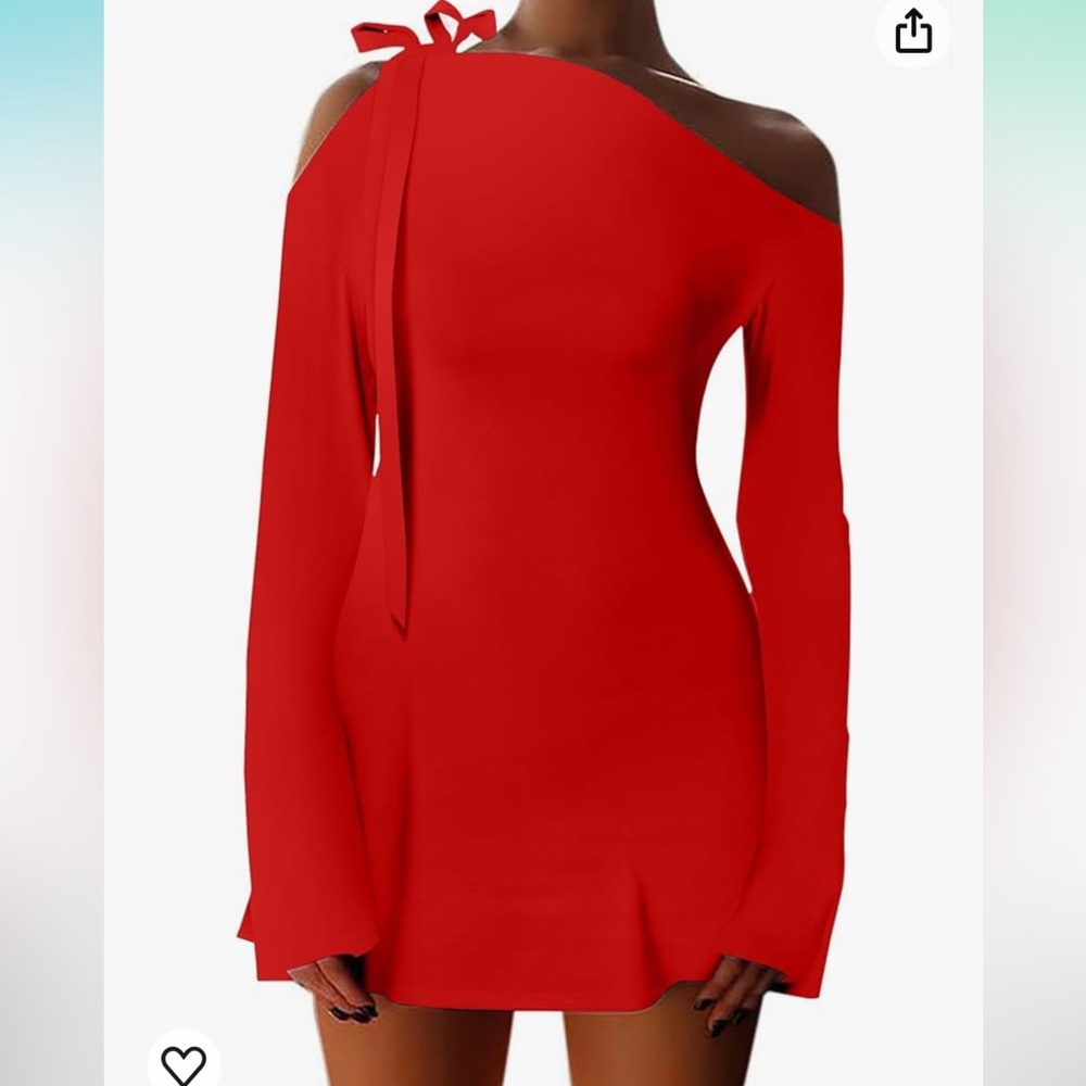 Red dress